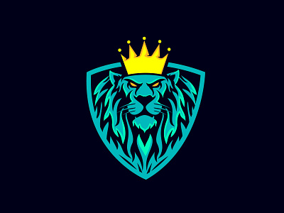 Lion King Logo branding creative logo design illustration lion lion king logo lion logo logo ui ux