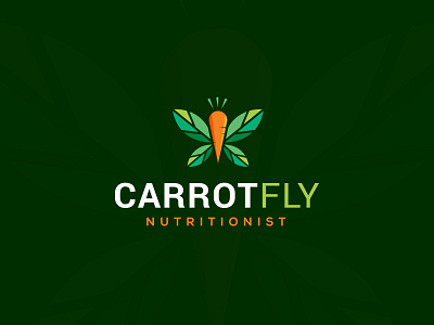 CarrotFly Nutrionist Logo Design Project