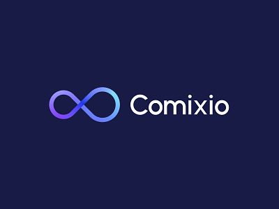 Comixio Logo Design branding graphic design logo minimal rebrand rebranding