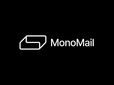 MonoMail branding design graphic design illustration logo minimal rebrand rebranding vector