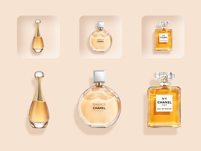 Parfume mobile app by Lucy for Zephyrlab on Dribbble