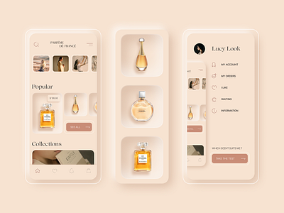 Parfume mobile app