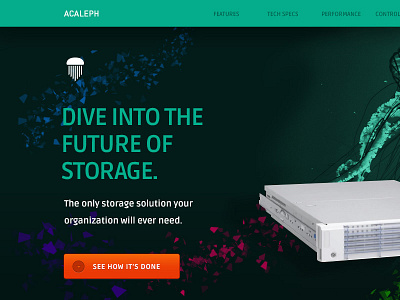 Acaleph homepage acaleph hardware home jellyfish storage