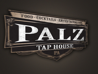 Palz Tap House Logo Design