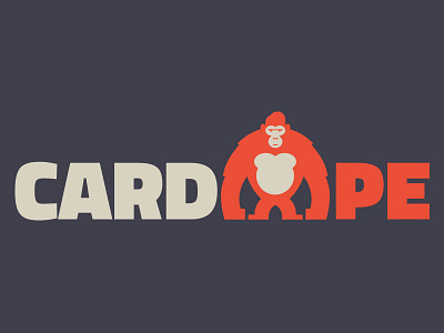 Cardape Logo ape blue card checklist collector logo monkey pokemon red tcg