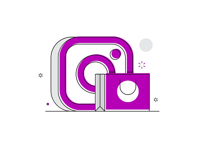 instagram store anjomshoa art design design art dribbble graphic illustration instagram post ui vector