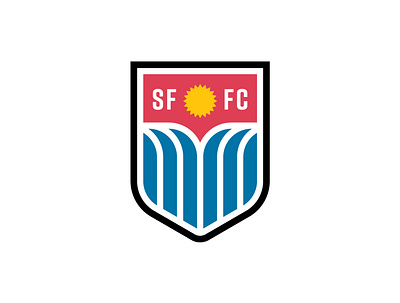 Sioux Falls FC badge branding crest design football icon identity illustration logo soccer south dakota sports sun team vector water waterfall