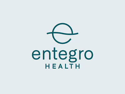 Entegro balance branding design e gut health icon identity illustration line logo medicine probiotics stomach vector