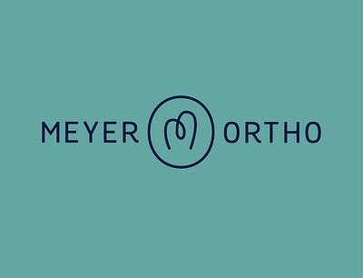 Meyer Orthodontics branding dental dentist design icon identity illustration logo m orthodontist tooth vector