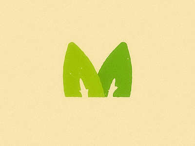 Matcha M branding design icon identity illustration leaf leaves logo m matcha tea vector