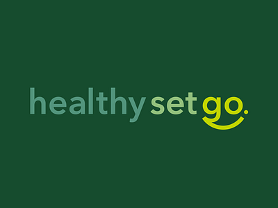 Healthy Set Go health healthcare hospital logo news smile wellness