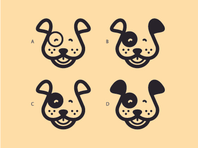 Doggone It animal dog icon illustration logo pet