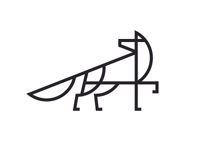 Coyote animal coyote fox icon illustration line logo wolf