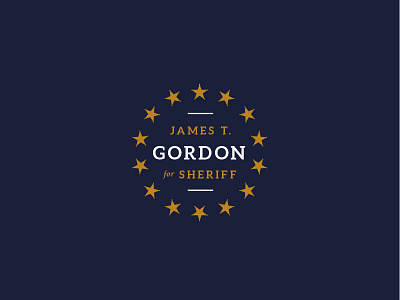 Sheriff 3 campaign election icon logo politics sheriff star