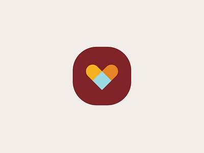 H Heart 2 estate family heart home icon logo pattern quilt retirement