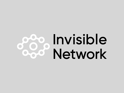 Invisible Network branding design eye icon illustration invisible logo network sight typography vector vision