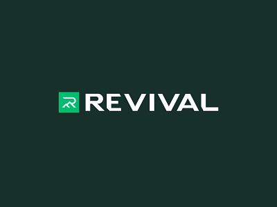Revival Climbing branding climbing design icon logo mountain outdoor peak r vector