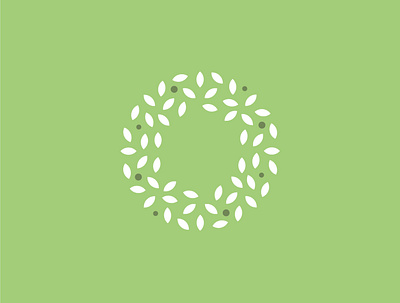 Olive Branch badge branch branding design icon illustration leaf leaves logo o olive pride rainbow vector