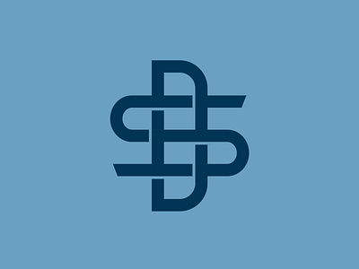 SD monogram branding d design icon illustration logo s shirt south dakota typography vector