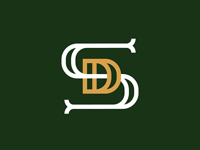 South Dakota SD branding d design icon identity illustration line logo monogram s south dakota typography vector