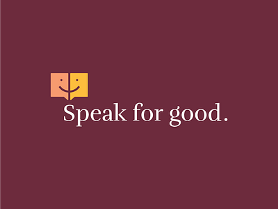 Speak For Good