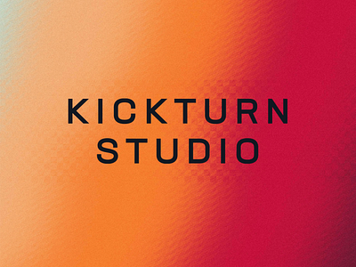 Kickturn Studio branding design gradient icon identity logo photography south dakota studio typography vector video