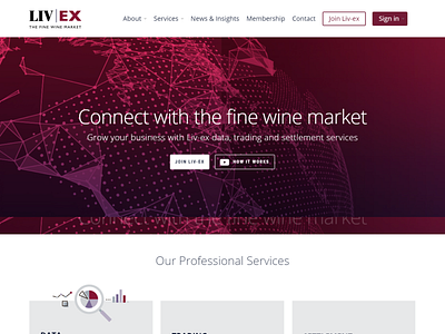 LIvex ui design ux web application design