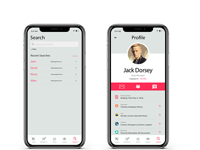 IOS Mobile App Concept