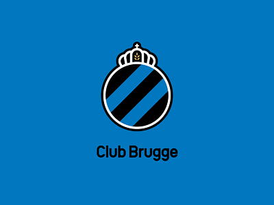 Simple Football Club Brugge Kv By Andrius Vaskevicius On Dribbble