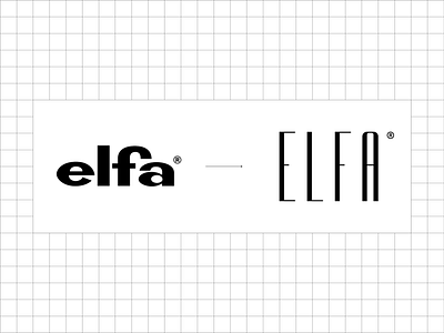 Elfa | Logo redesign concept design elfa logo sweden typography wordmark