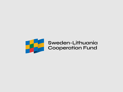 Logo design | Sweden-Lithuania Cooperation Fund cooperation corporate design fund lithuania logo logomark sweden swelitfund vector