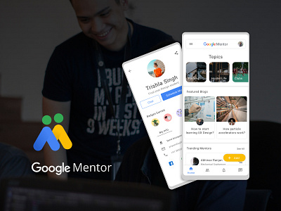 Google Mentor Concept android app application branding firstshot guidance interaction interaction design interface logo mentor mentorship product design ui uidesign uiux user experience ux uxdesign
