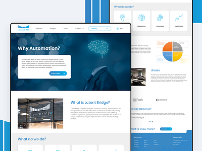 LatentBridge Homepage Redesign