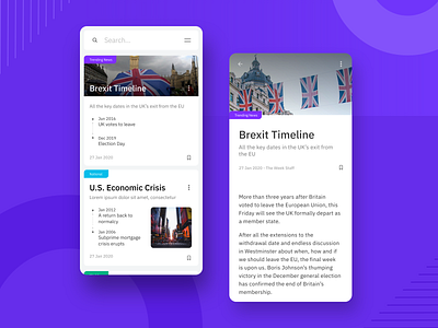 News Platform Concept