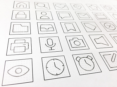 Sketch for user interface icons design icon icon design sketch ui