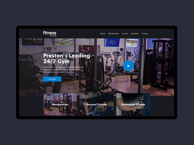 Fitness Plus - Gym Website