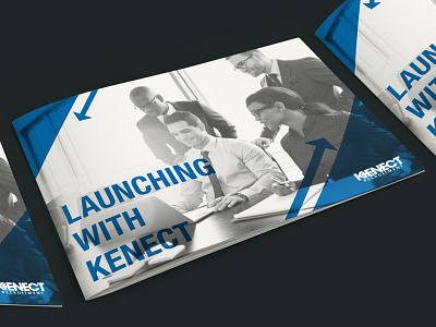 Kenect Recruitment Franchise Brochure - Cover brochure cover editorial print print design recruitment