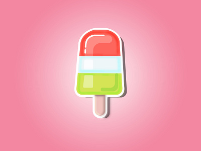 popsicle illustration popsicle sticker vector