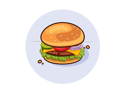 burger burger illustration vector