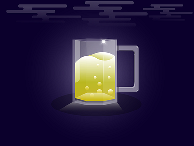 Beer glass beer glass illustration vector