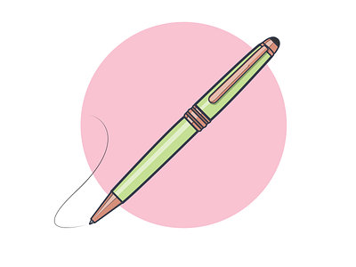 Pen illustration pen vector