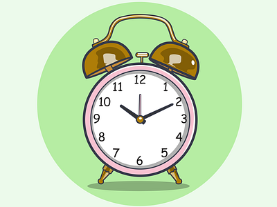 Alarm clock alarm clock illustration time vector