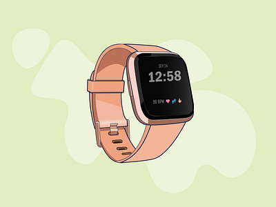 smart watch illustration vector