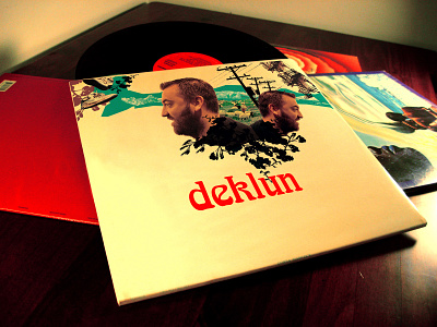 Deklun deklun lp cover print design