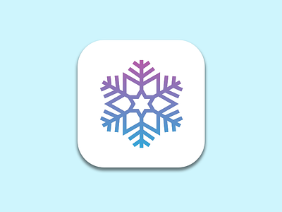 Daily UI 005 - App Icon 005 app app icon daily ui icon snow snowflake ui