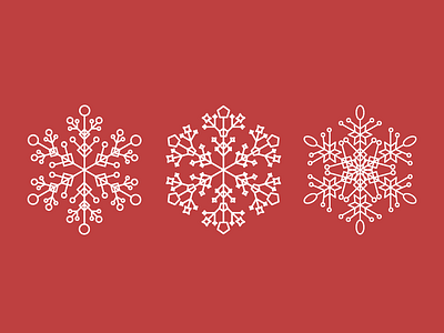 Snowflakes geometry holiday illustration snow snowflakes winter