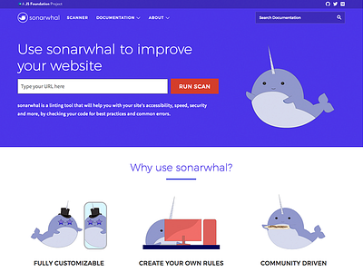 sonarwhal v1 site launch