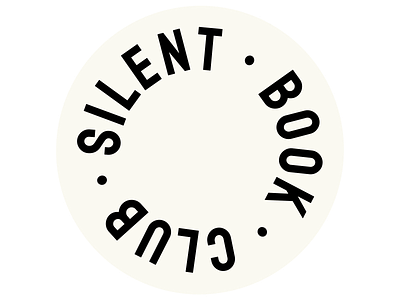 Silent Book Club stickers