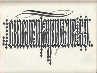 CINCUENTAYNUEVE59 (fiftynine) 365days calligraphy lettering wearenotspecial