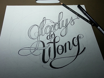 Wong Lettering